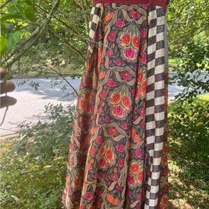 Weatherproof Women's Maxi Dress - Floral and Striped